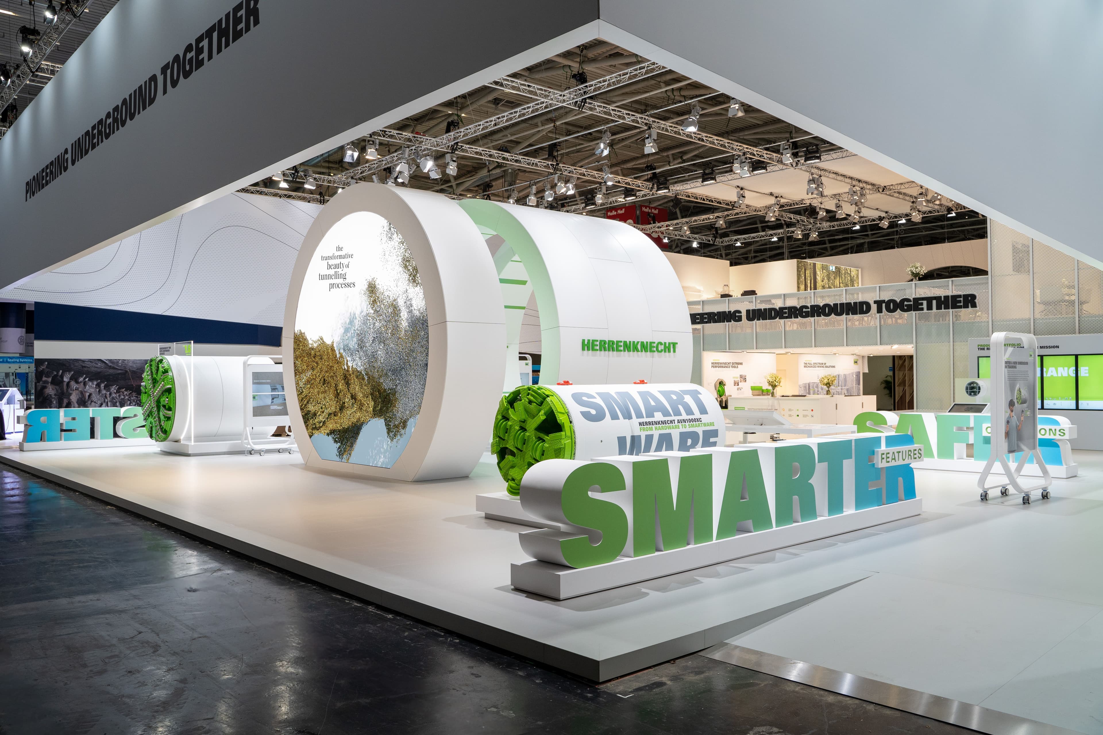 Datasculpture at BAUMA