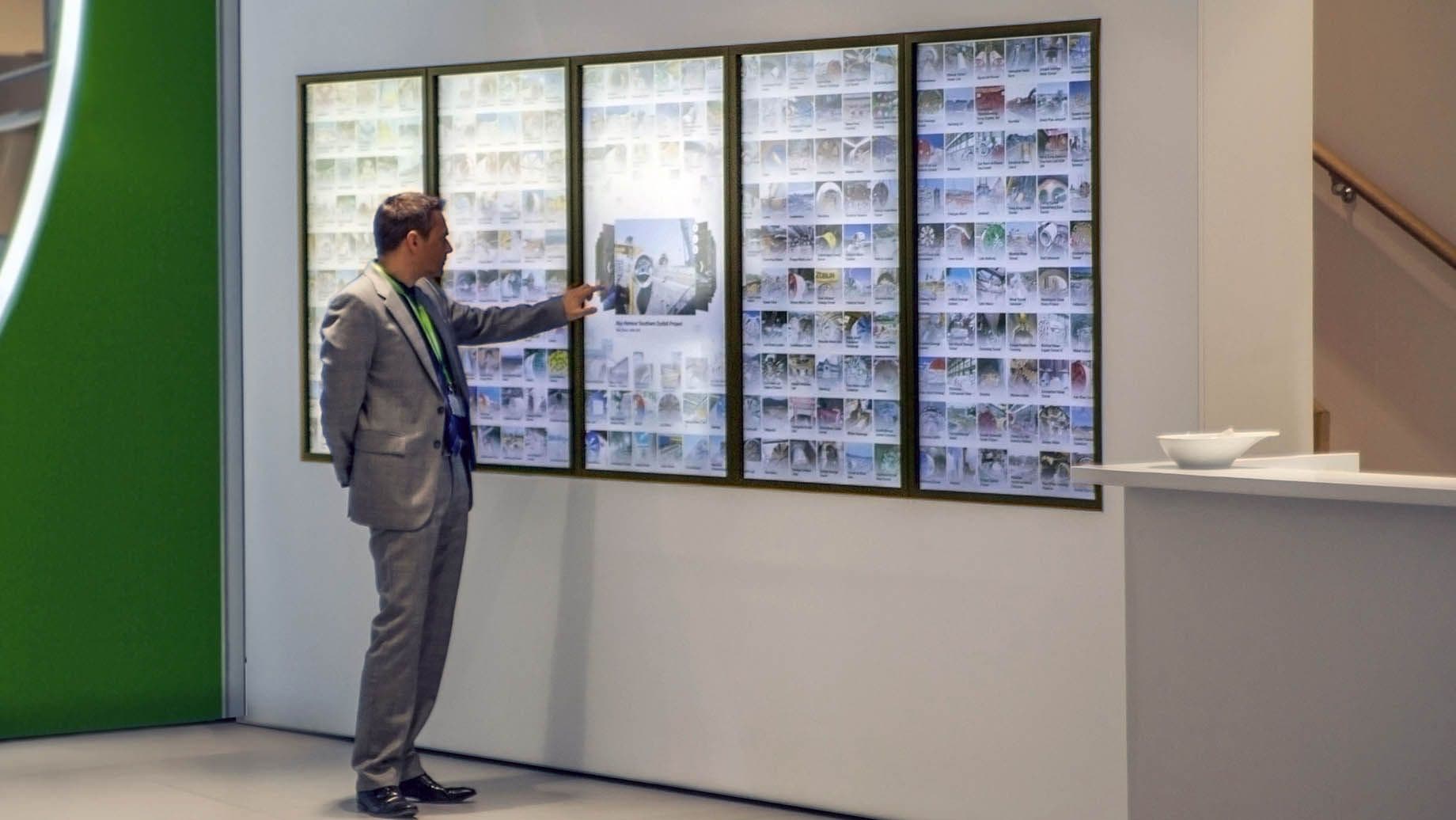 Mediawall in interaction